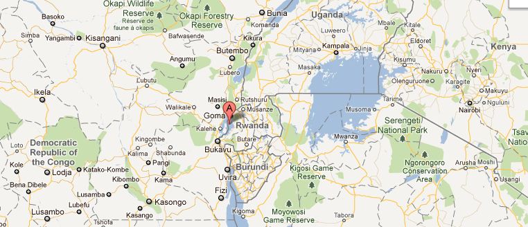 Central-Africa-Map-showing-Lake-Kivu